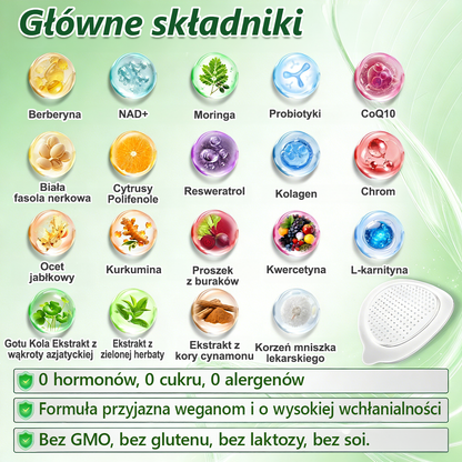 🪶💙𝑨𝑵𝑮𝑬𝑳𝑻𝑹𝑨𝑷® Moringa × Berberyna × AMPK 10-w-1 Wsparcie metaboliczne, plaster z nanotechnologią mikroigłową 🇵🇱(Wystarczy raz dziennie, widoczne efekty w 7 dni) ✅ Na otyłość, wiotką skórę, bezdech senny, problemy ze stawami i wiele innych