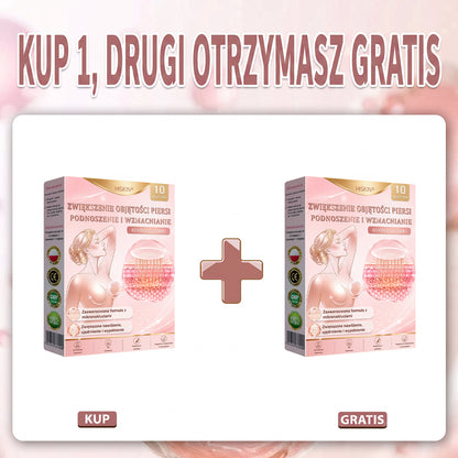 💛HISKIN® Mikroigłowe plastry na piersi wspierające efekt pełniejszego wyglądu, liftingu i ujędrnienia