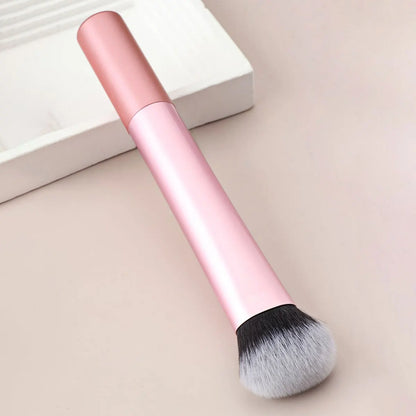 1pc Foundation Brush,Cheek Makeup Brush, Face Brush For Blush, Bronzer, & Highlighter, Makeup Brush For Loose Or Pressed Powder