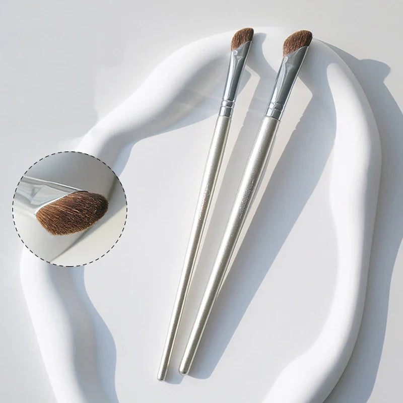 Nose Contour Brush Flat Nose Contour Brush Angled Contour Makeup Brush Natural Hair Angled Contour Shadow Smudge Makeup Brushes