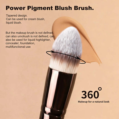4/5Pcs Professional Facial Makeup Tools Set,With Facial Double-Ended Makeup Brush Set,Bevel&Taper Foundation Brush Contour Brush