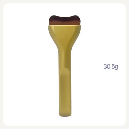 New 2Pcs Professional Foundation Makeup Brushes Soft Dense Hair for Blending Liquid, Cream Flawless Powder Makeup Beauty Tools