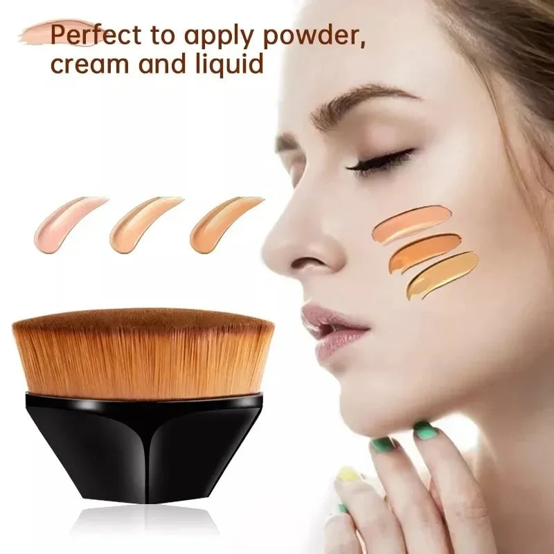 New Magic Makeup Brush Beauty Powder Face Blush Brushes Portable Professional Foundation Brush Large Cosmetics Soft Base Make up