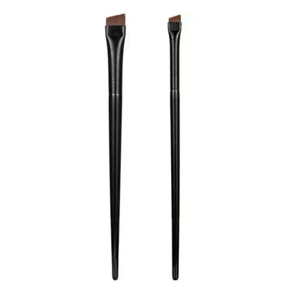 New 1pcs Eyebrow Contour Brush Blade Eyeliner Brush Portable Small Angle Horizontal Silkworm Brush Female Makeup Tool