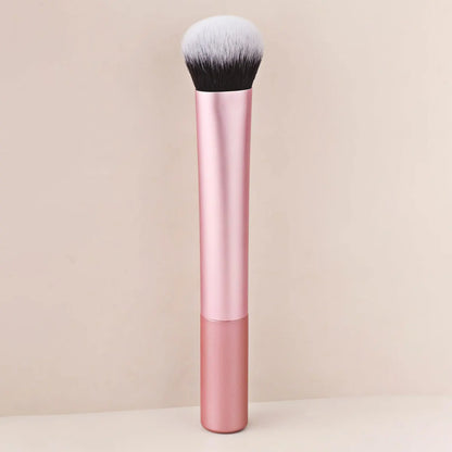 1pc Foundation Brush,Cheek Makeup Brush, Face Brush For Blush, Bronzer, & Highlighter, Makeup Brush For Loose Or Pressed Powder