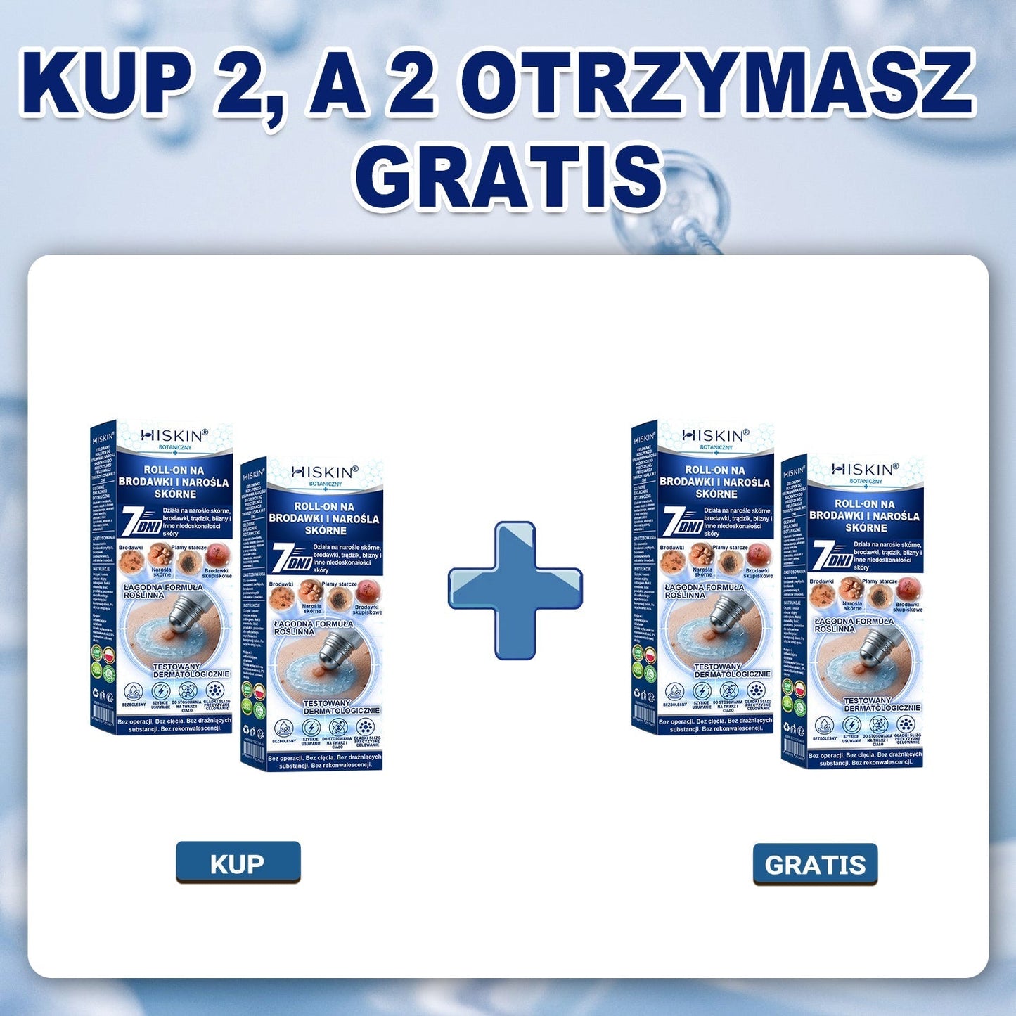 HISKIN® 🎁🎁🎁 Zostało już tylko 10 opakowań! Teraz otrzymujesz dodatkowe 50% rabatu! Nie przegap tej specjalnej oferty, ponieważ taka sama zniżka ponownie pojawi się dopiero za dłuższy czas.